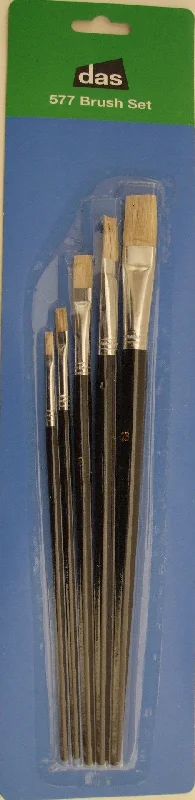 Masking tapes for precise edges in painting projects​ Eterna 577a Brush Set Of 5 Pieces
