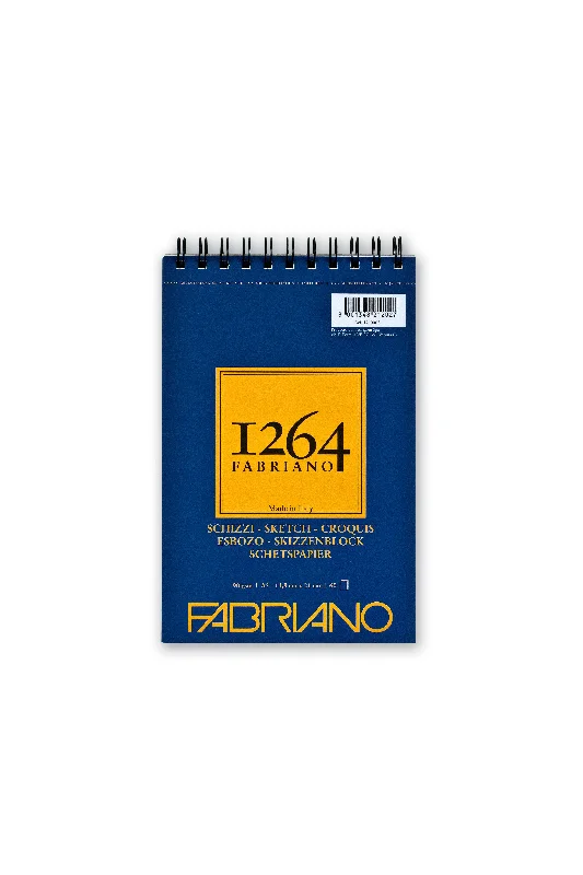 Art supplies for creating art - inspired coasters​ Fabriano 1264 Spiral (Short Side) 90gsm Sketch Pads