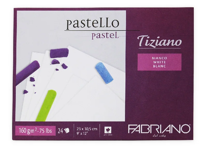 Art supplies for making decorative lanterns​ Fabriano Tiziano 160gsm 23x30.5cm White Paper Pad