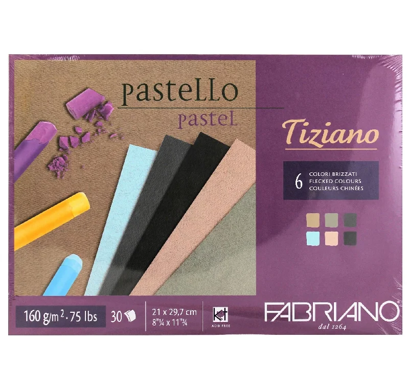 Needle - felting art supplies for creating 3D woolen art​ Fabriano Tiziano 160gsm A4 Pads