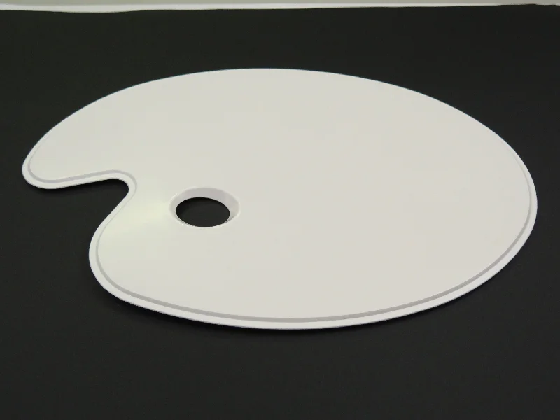 Painting and handicraft supplies for sports - themed projects​ Flat Plastic Painting Palette 30x40cm