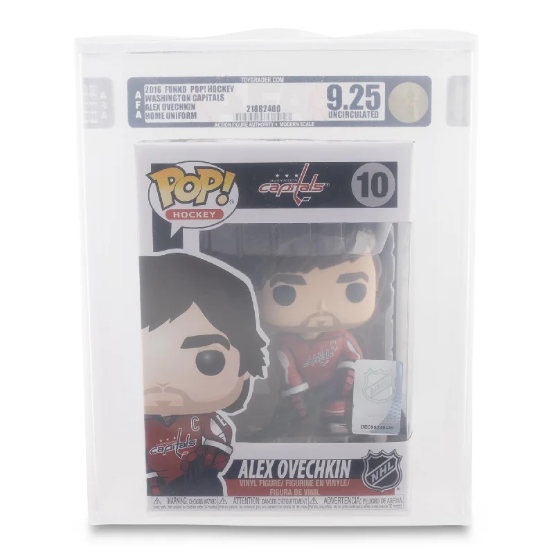 Minecraft Steve and Creeper Action Figures​ Funko POP! NHL Funko POP Vinyl Figure: Alex Ovechkin | Rated AFA 9.25