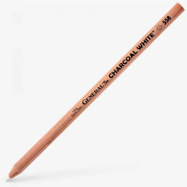 Brush - lettering art supplies for modern calligraphy​ General's 558 Original Charcoal White Pencil