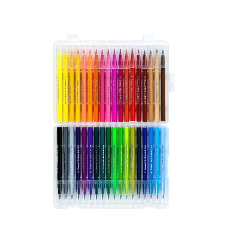 Art smocks to protect clothing during painting sessions​ Guangbo Dual Tip Water Color Pen