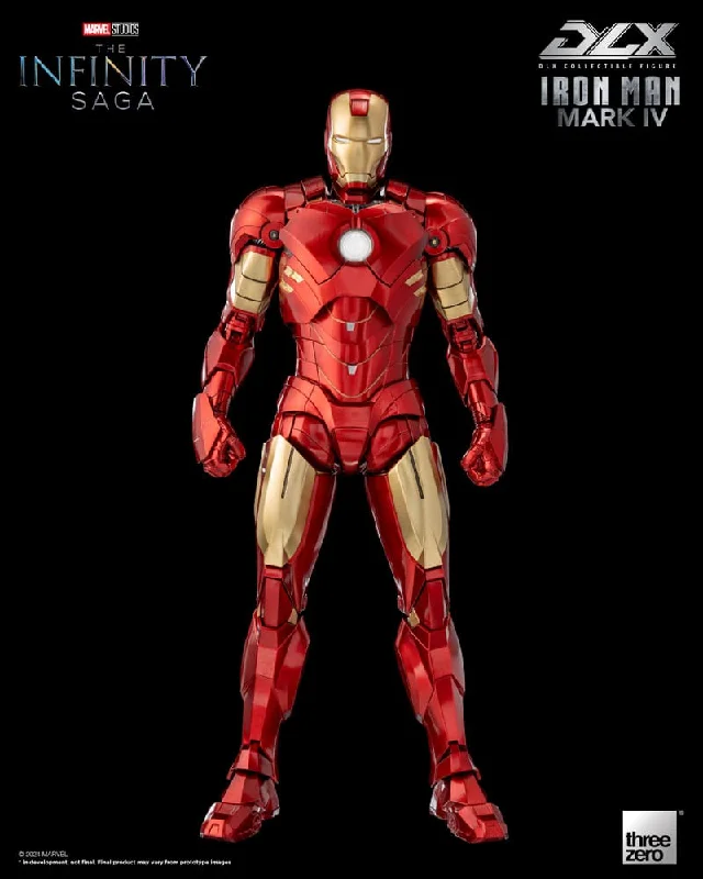 Monster High Doll - Inspired Action Figures​ Infinity Saga DLX Action Figure 1/12 Iron Man Mark 4 17 cm