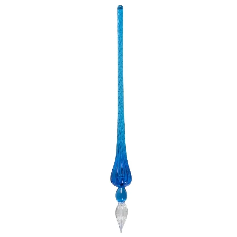 Watercolor painting sets for beginners with brushes included​ Jacques Herbin Round Glass Pen (Blue - 18 CM) 21413T