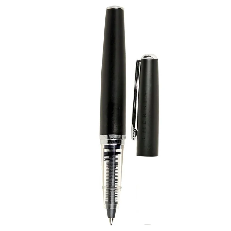 Painting and handicraft supplies for music - themed projects​ Jacques Herbin Stylo Black Roller Ball Pen 21600T