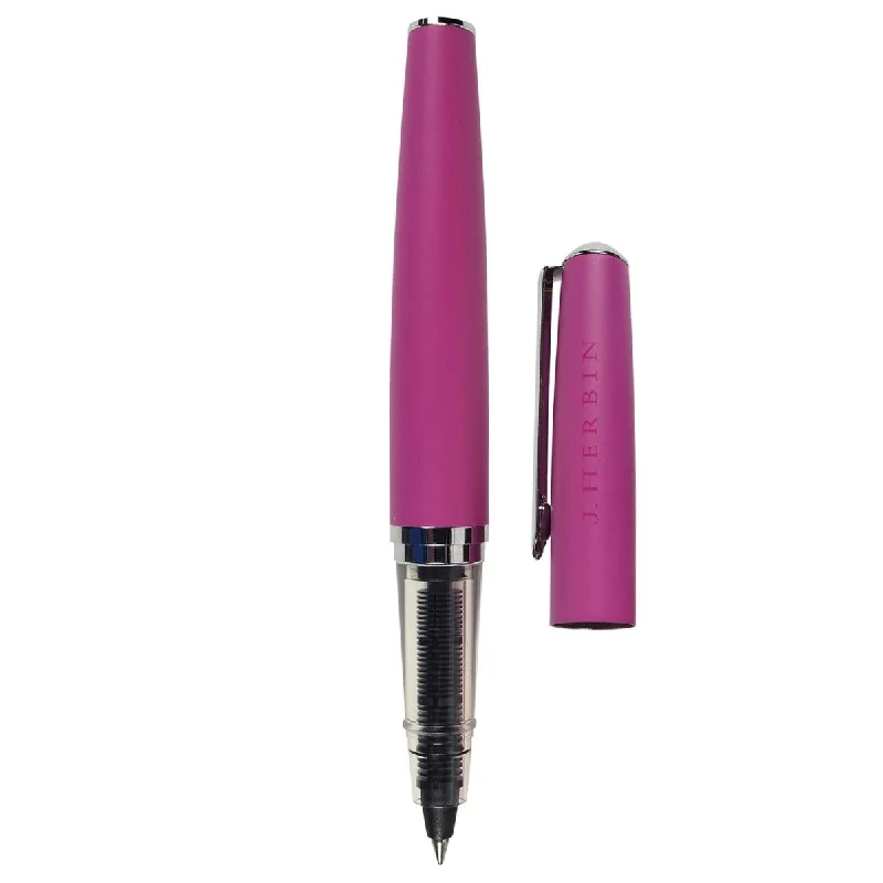 Art supplies for creating art - based photo albums​ Jacques Herbin Stylo Pink Roller Ball Pen 21666T