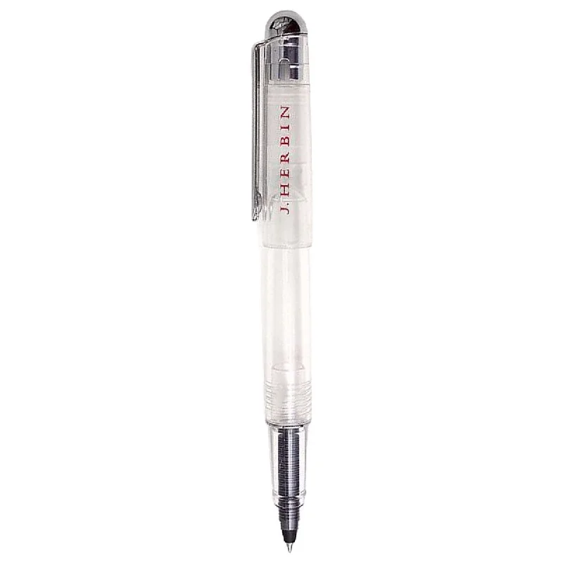 Art supplies for making commemorative plaques​ Jacques Herbin Stylo Transparent Roller Ball Pen 21500T