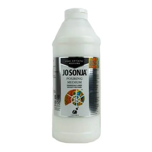 Scrapbooking art supplies including decorative papers​ Jo Sonja Pouring Medium 1 Litre