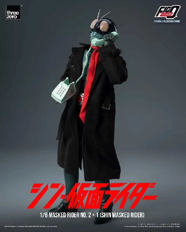 Destiny Guardian Action Figures​ Kamen Rider FigZero Action Figure 1/6 Masked Rider No.2+1 (Shin Masked Rider) 32 cm