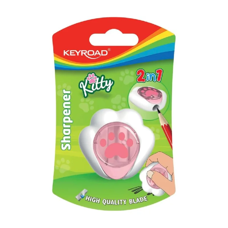 Weaving art supplies for creating woven wall hangings​ Keyroad Kitty Pencil Sharpener