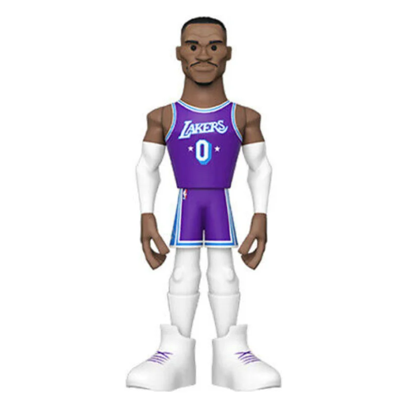 Shopkins Shoppies Action Figures​ LA Lakers NBA Funko Gold 5 Inch Vinyl Figure | Russell Westbrook CHASE