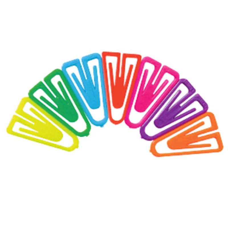 Pressed - flower art supplies for preserving and using flowers​ Laurel Inventor Plastic Paper Clip 21mm - Pack of 100