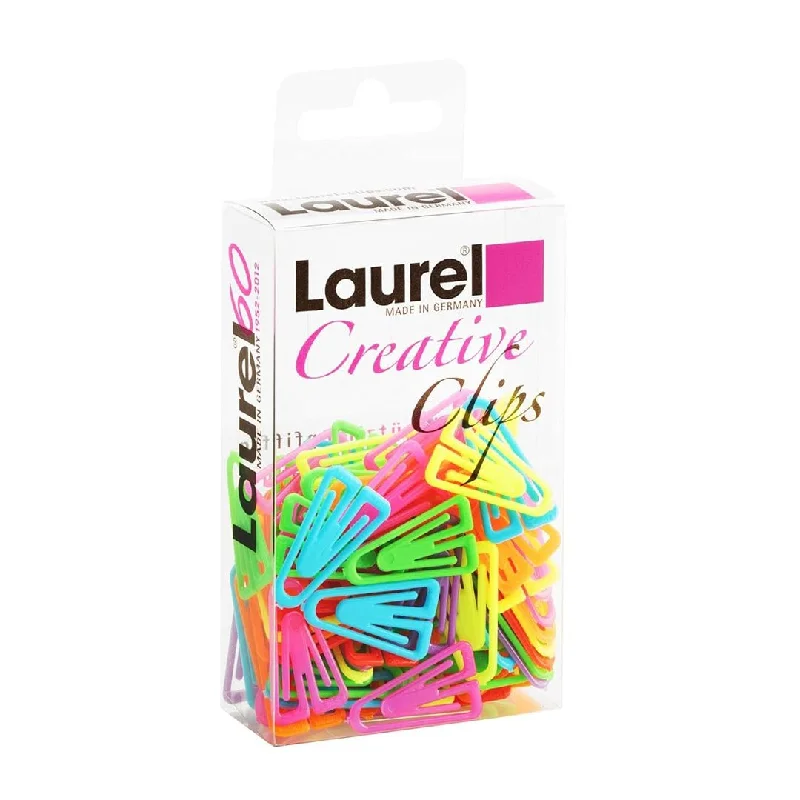 Macrame art supplies for knotting decorative items​ Laurel Inventor Plastic Paper Clip 25mm - Pack of 100