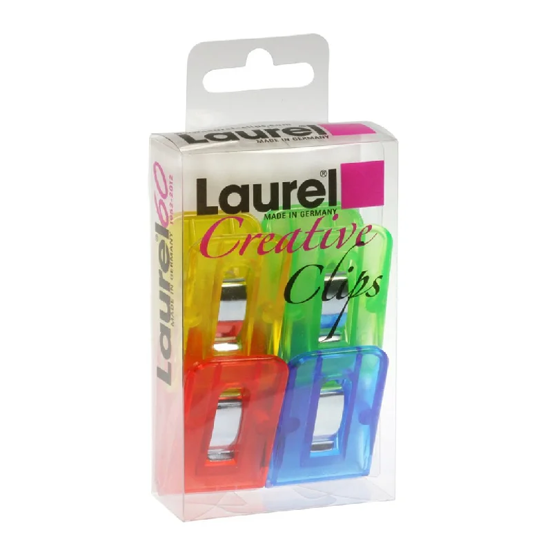 Air - dry clay for easy - to - use handicraft projects​ Laurel Signal 1 Multi Clip 25x43mm - Pack of 4