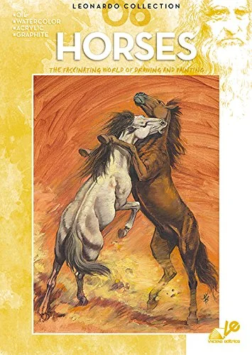 Painting and handicraft supplies for music - themed projects​ Leonardo Horses Drawing & Painting Guide