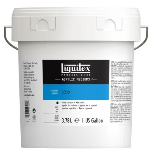 Watercolor painting sets for beginners with brushes included​ Liquitex 3.78 Litre Gesso Acrylic Medium