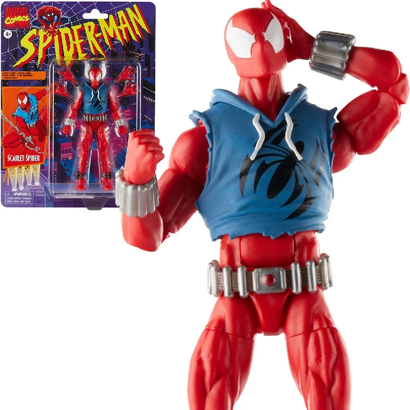 Beyblade Burst Beystadium - Compatible Action Figures​ Marvel Legends Series Spider-Man Retro Scarlet Spider 6" Inch Action Figure - Hasbro *IMPORT STOCK*