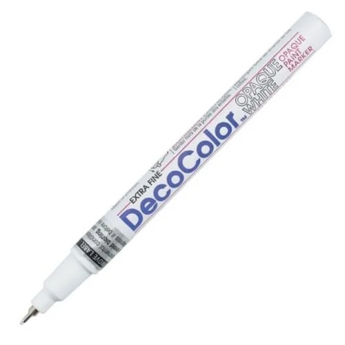 Modeling clay for sculpting small figures and objects​ Marvy Decocolor Extra Fine 130 White Opaque Paint Marker