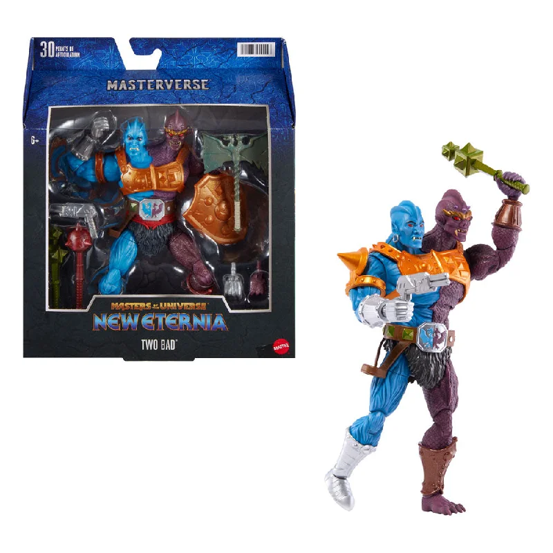 Sylvanian Families Animal Action Figures​ Masters of the Universe Masterverse New Eternia Two Bad 7" Inch Action Figure - Mattel *SALE!*