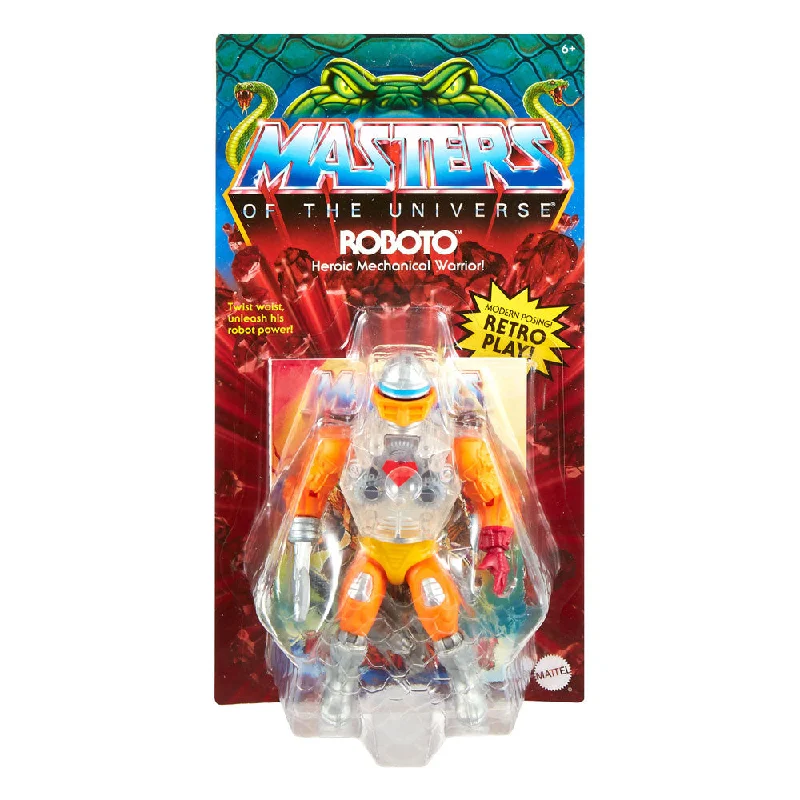 Disney Princess Action Figures for Toddlers​ Masters of the Universe Origins Roboto 5.5" Inch Action Figure - Mattel