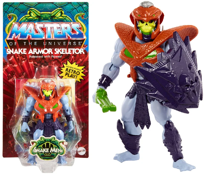 Star Wars Lightsaber - Wielding Action Figures​ Masters of the Universe Origins Snake Armor Skeletor 5.5" Inch Action Figure - Mattel *SALE!*