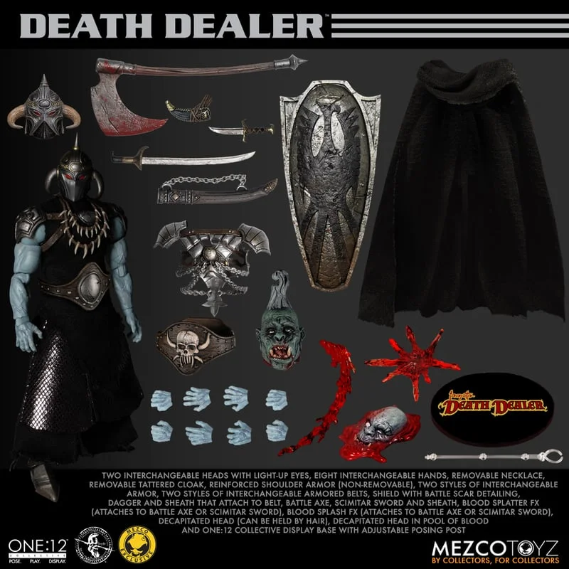 Fallout Vault Dweller Action Figures​ MEZCO One:12 Collective Death Dealer Action Figure (Mezco Exclusive)