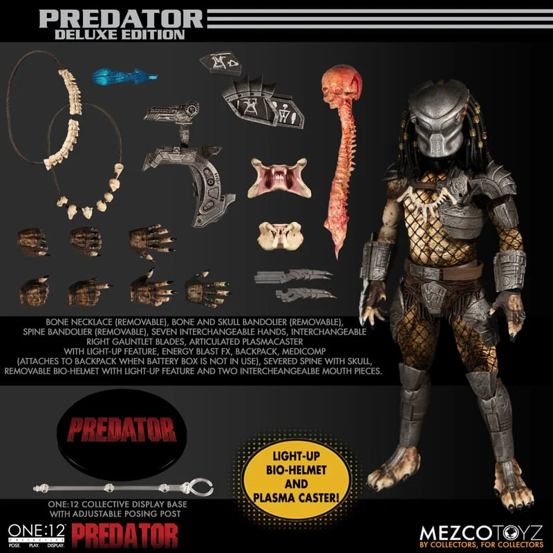 Trolls Hair - Styling Action Figures​ MEZCO One:12 Collective Predator - Deluxe Edition
