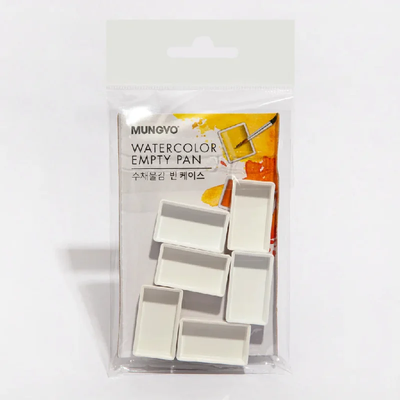 Art supplies for making wedding decorations​ Mungyo Empty Full Pans Set Of 6