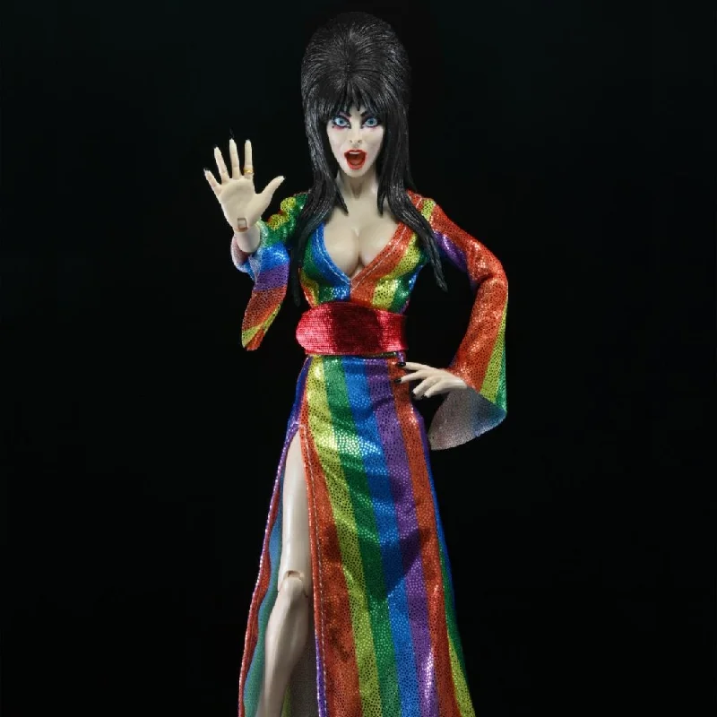 Ninja Turtle Action Figures with Combat Gear​ NECA Elvira Over the Rainbow Version (8" Scale)