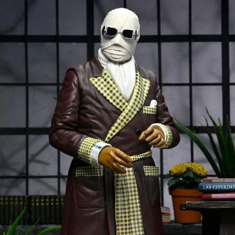 Toy Story Woody and Buzz Lightyear Action Figures​ NECA Universal Monsters Ultimate Kemp House Invisible Man