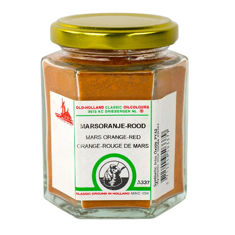 Mars Orange Red