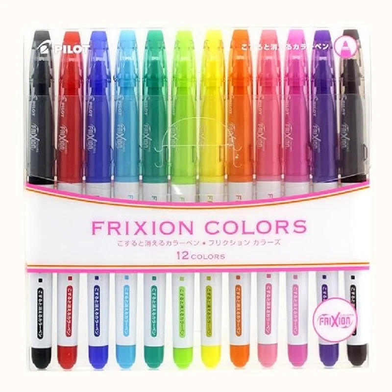 Oil painting canvases stretched on wooden frames​ Pilot FriXion Colors Erasable Marker - 6 Color Set