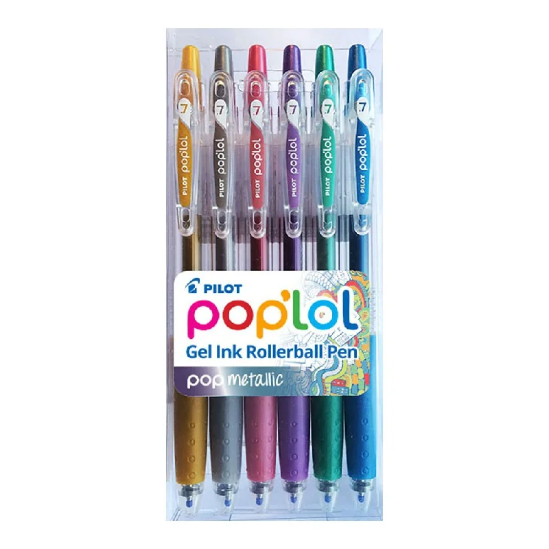 Easels for oil painting that are adjustable and portable​ Pilot Pop'Lol Gel Fine Pens Assorted Metallic Pack Of 6