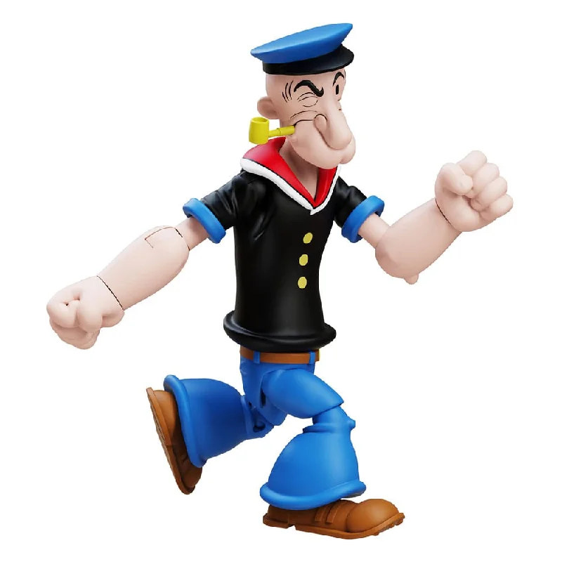 Metal Gear Solid Snake Action Figures​ Popeye Action Figure Wave 03 Popeye 1st Appearance Black Shirt