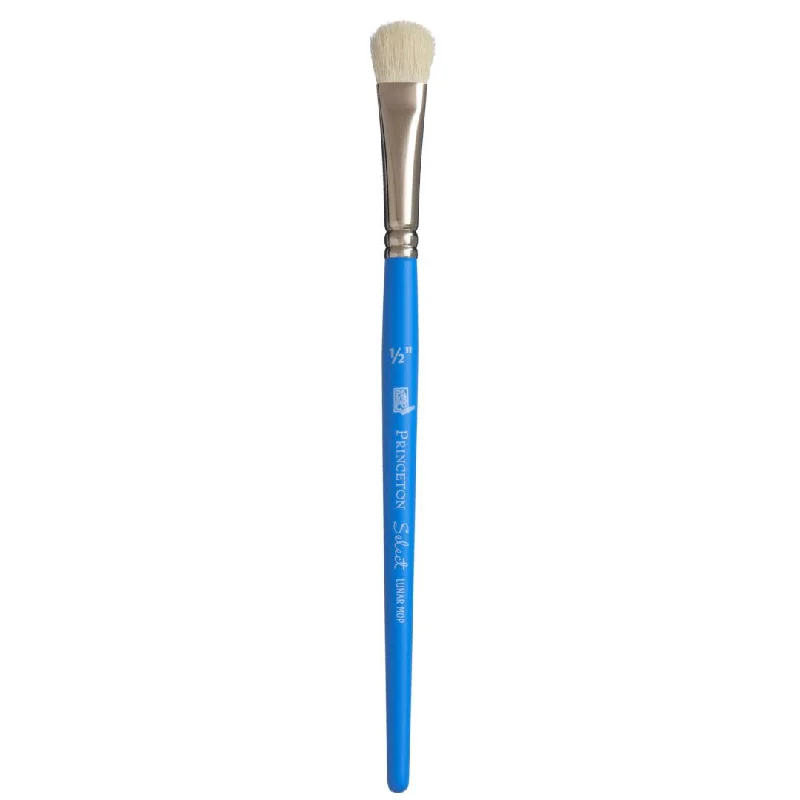 School - grade art supplies for classroom projects​ Princeton Select Artiste 3750 Lunar Mop Natural Hair 1/2" Brush