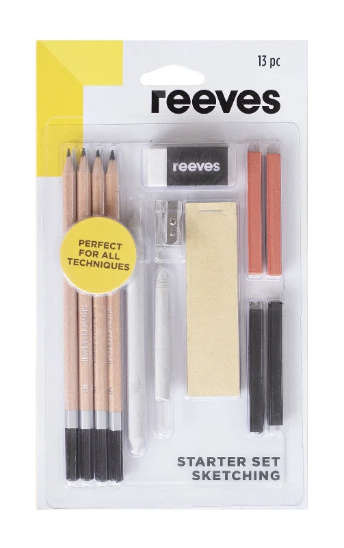 Painting and handicraft supplies for food - themed projects​ Reeves Artist Sketching Pencils Set Of 13