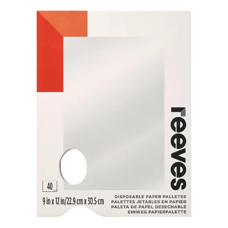 Art supplies for creating art - inspired wind chimes​ Reeves 9x12 Inch Tear Off Palette