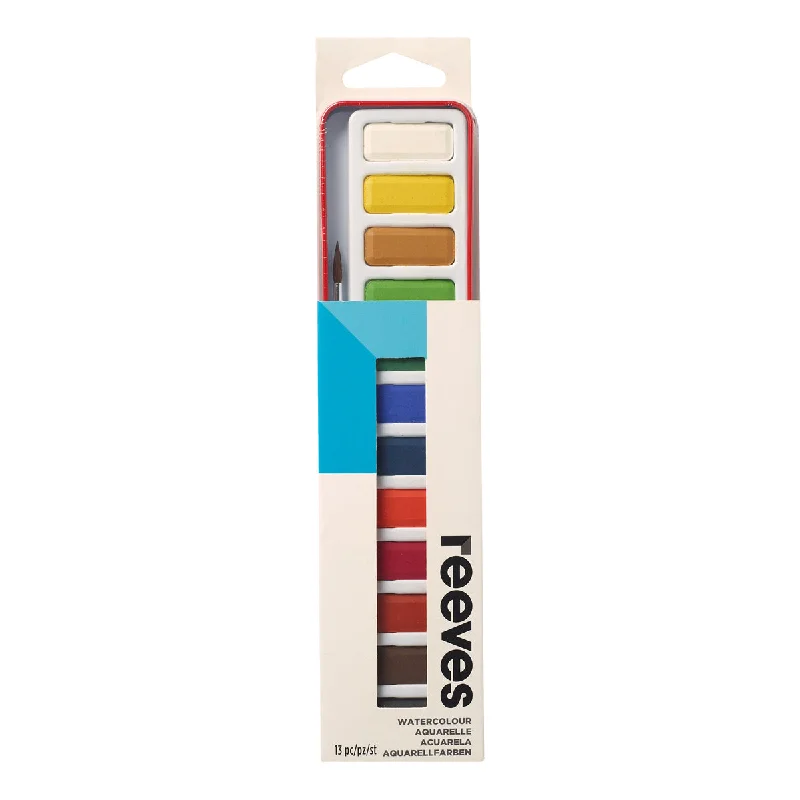 Colored pencils for adult coloring books and illustrations​ Reeves Watercolour Tablet Pan Paints Set Of 12