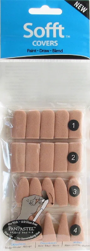 Art supplies for making decorative mirrors​ Sofft Covers No 1-4 Mixed - Packet Of 4x 10
