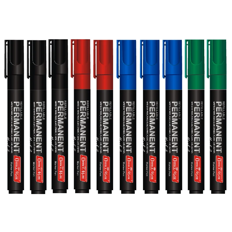 Painting and handicraft supplies for food - themed projects​ Soni Officemate Permanent Marker - Pack of 10