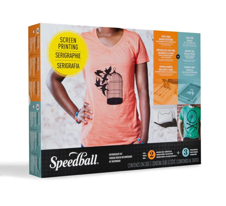 Jewelry - making art supplies like beads and wire​ Speedball Screen Printing Intermediate Kit