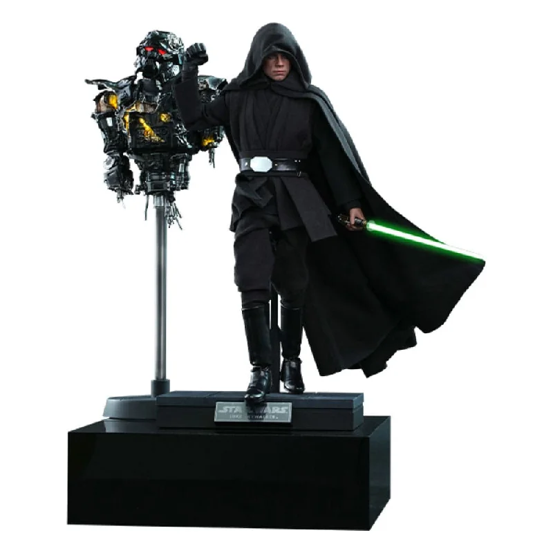Mega Bloks Minifigure - Style Action Figures​ Star Wars: The Mandalorian DX Action Figure 1/6 Luke Skywalker Deluxe Version Spedial Edition 30 cm