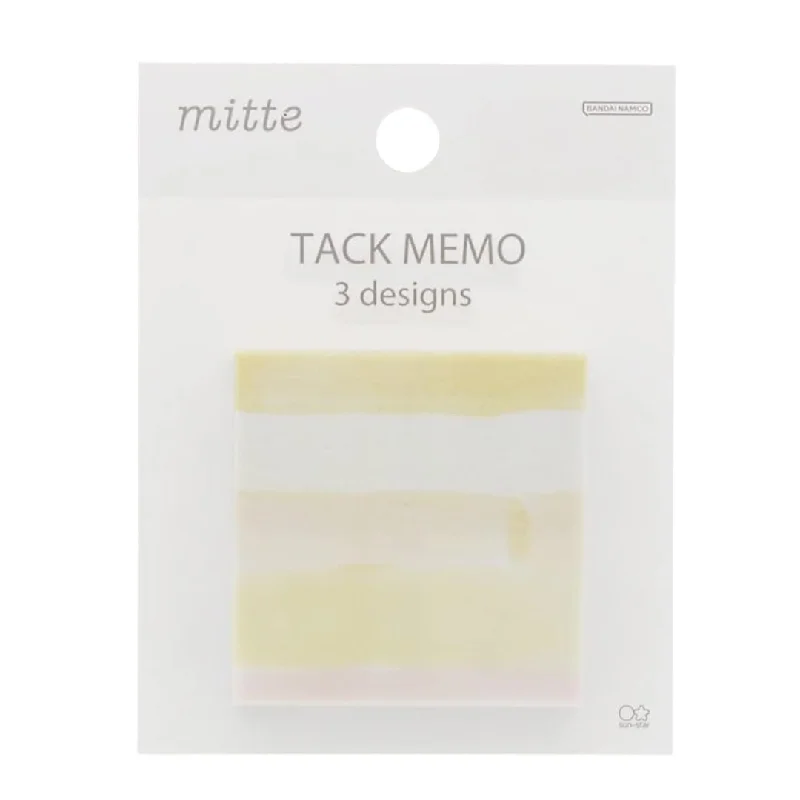 Bead - embroidery art supplies for adding sparkle to projects​ Sun Star Mitte Square Block Sticky Notes-Cream Yellow