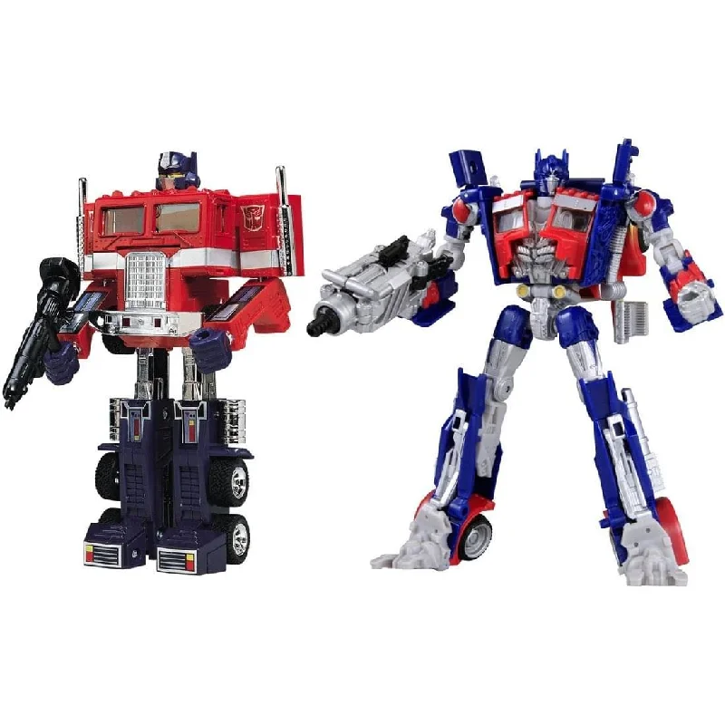 Dragon Ball Z Saiyan Action Figures​ Transformers CH-01 G1 Optimus Prime Convoy Chronicle 2 Pack