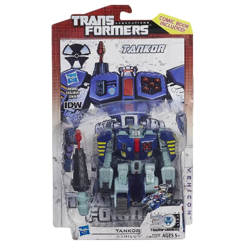 Transformers Autobot Action Figures with Transformation Features​ Transformers Generations Deluxe Class Figure: Tankor