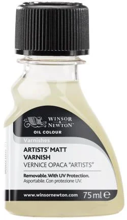 Scrapbooking art supplies including decorative papers​ Winsor & Newton Artists' MATT Varnish