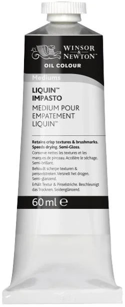 Watercolor paper with different textures for painting​ Winsor & Newton Liquin Impasto