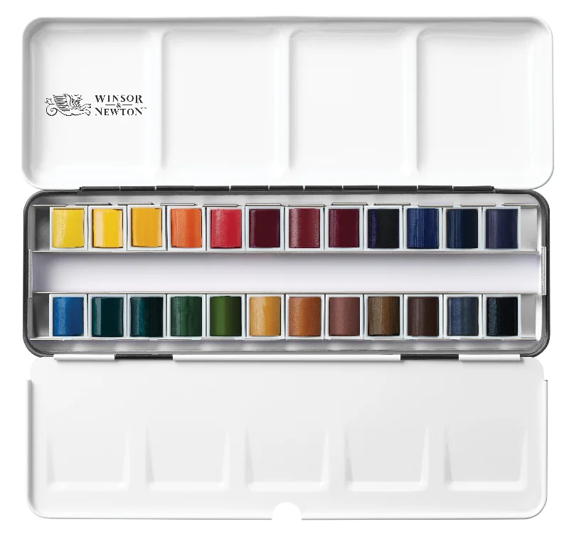Quilling art supplies for making intricate paper designs​ Winsor & Newton Professional Watercolour Half Pan Paints Complete Travel Set Of 24